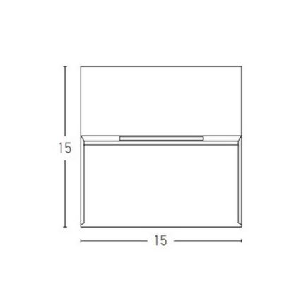 Zambelis E241-G - LED Venkovní schodišťové svítidlo LED/6W/230V IP65 antracit