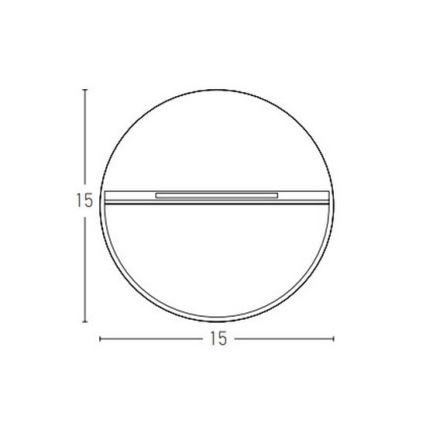 Zambelis E242-G - LED Venkovní schodišťové svítidlo LED/6W/230V IP65 antracit