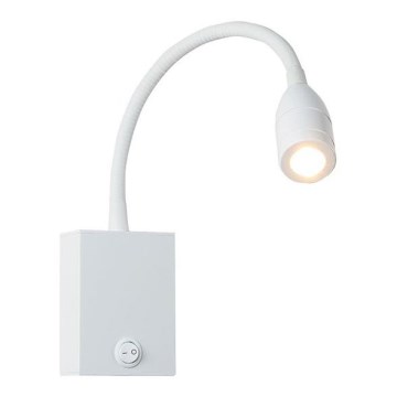 Zambelis H33 - LED Flexibilní lampička LED/3W/230V bílá
