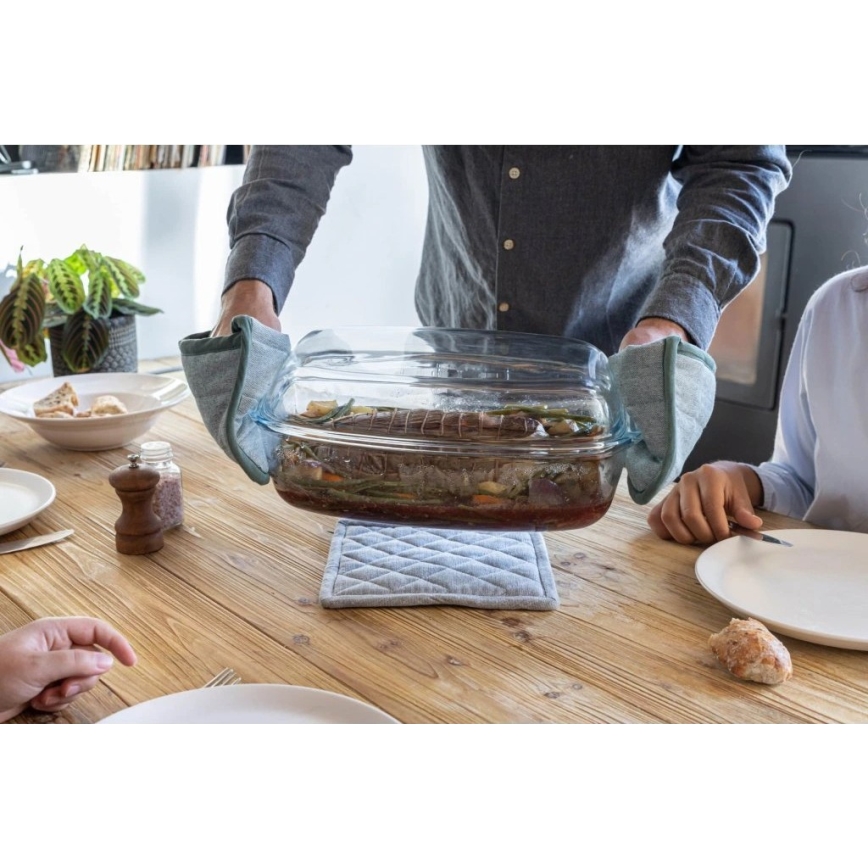 Zapékací mísa s víkem PYREX 6,7 l