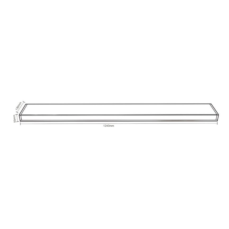 Zářivkové svítidlo T8 2xG13/18W/230V 124 cm