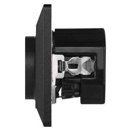 Zásuvka domovní s USB 250V/16A antracit