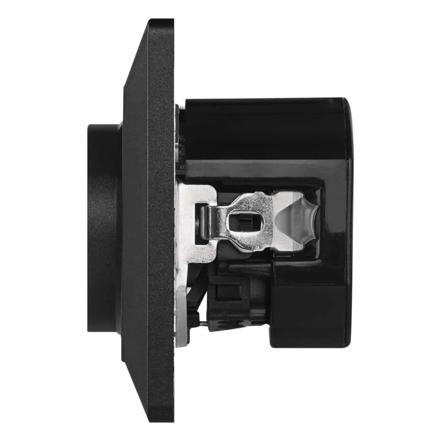 Zásuvka domovní s USB 250V/16A antracit