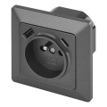 Zásuvka domovní s USB-A+USB-C FRENCH 250V/16A antracit