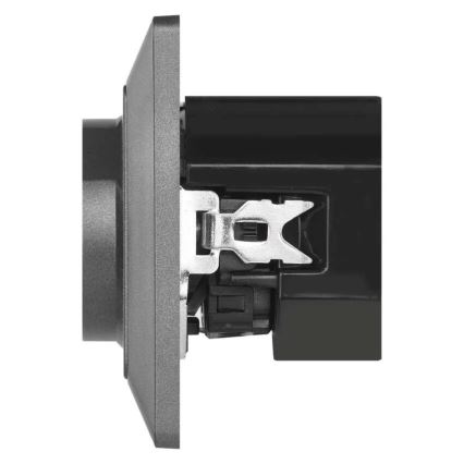 Zásuvka domovní s USB-A+USB-C FRENCH 250V/16A antracit