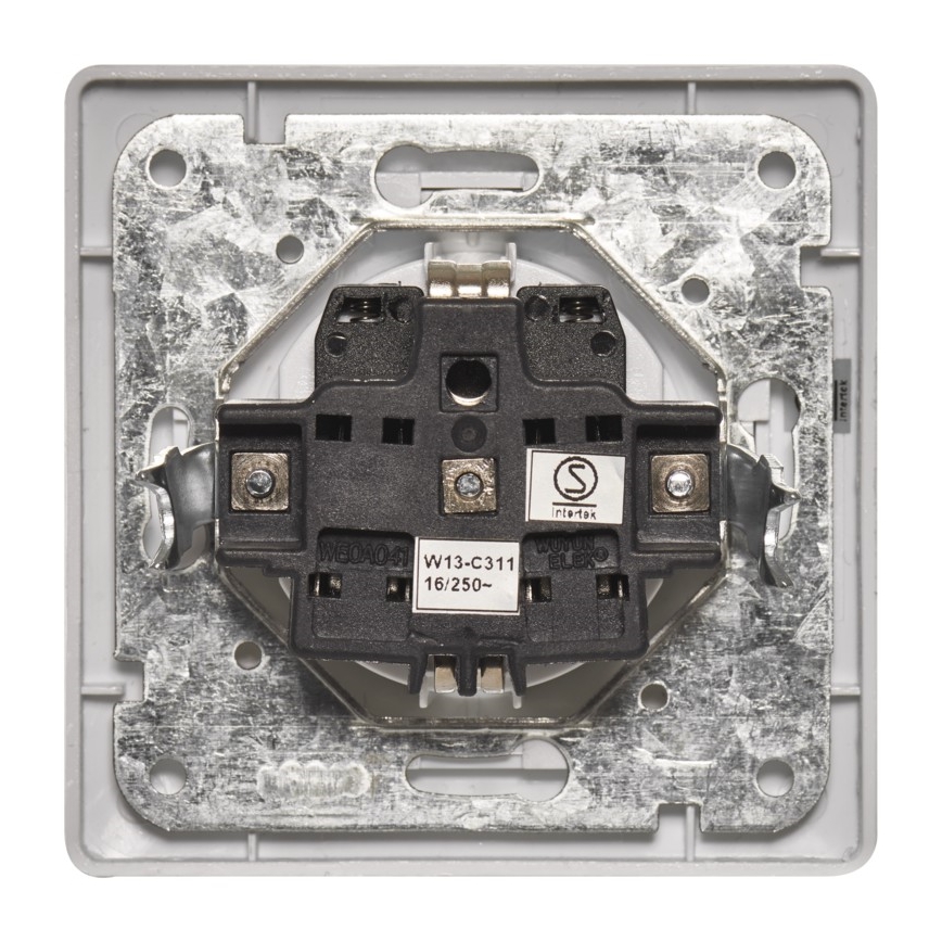 Zásuvka domovní SCHUKO 250V/16A