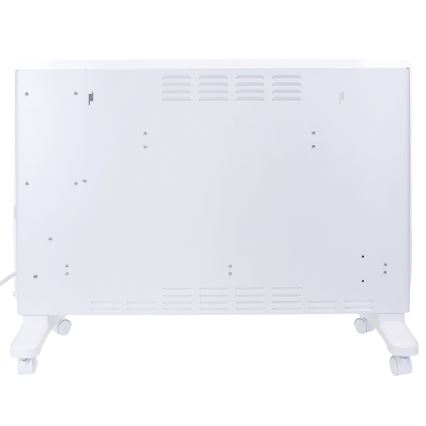 ZEVENTI - Chytrý nástěnný elektrický přímotop/konvektor s LCD displejem 1000/2000W/230V Wi-Fi bílá