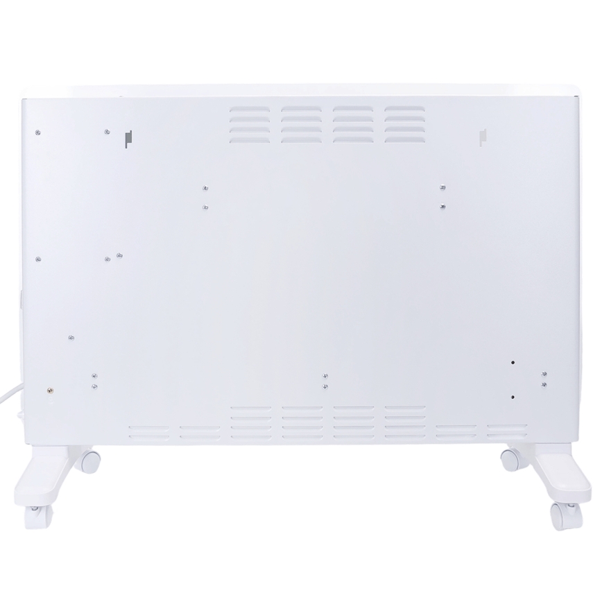 ZEVENTI - Chytrý nástěnný elektrický přímotop/konvektor s LCD displejem 1000/2000W/230V Wi-Fi bílá