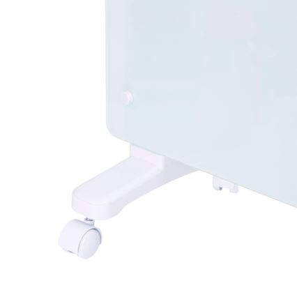 ZEVENTI - Chytrý nástěnný elektrický přímotop/konvektor s LCD displejem 1000/2000W/230V Wi-Fi bílá