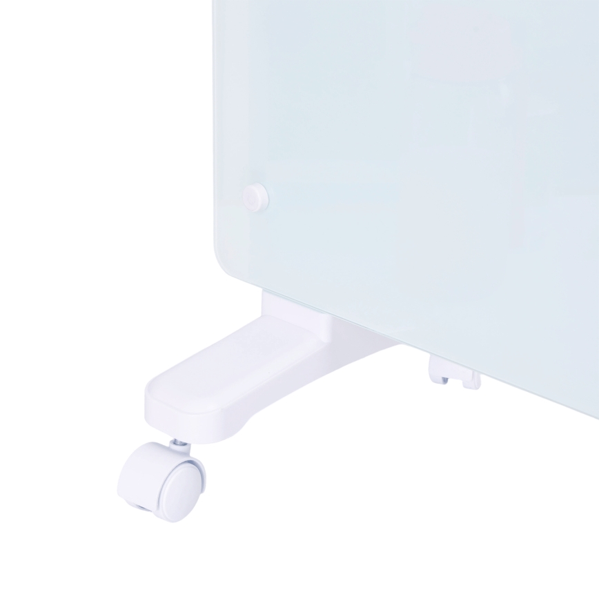 ZEVENTI - Chytrý nástěnný elektrický přímotop/konvektor s LCD displejem 1000/2000W/230V Wi-Fi bílá