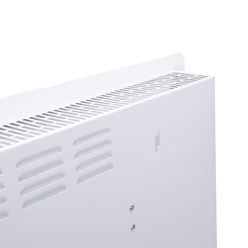 ZEVENTI - Chytrý nástěnný elektrický přímotop/konvektor s LCD displejem 1000/2000W/230V Wi-Fi bílá