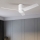 ZEVENTI - LED Stmívatelný stropní ventilátor BARROSA LED/18W/230V 3000-6000K Wi-Fi Tuya bílá + dálkové ovládání