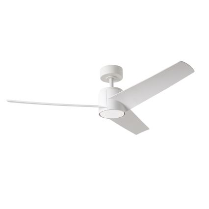ZEVENTI - LED Stmívatelný stropní ventilátor ORVIETO LED/18W/230V 3000-6000K Wi-Fi Tuya bílá + dálkové ovládání