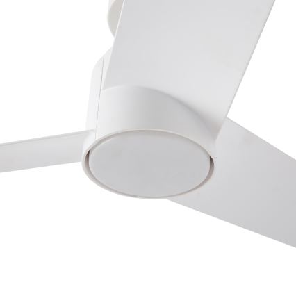 ZEVENTI - LED Stmívatelný stropní ventilátor ORVIETO LED/18W/230V 3000-6000K Wi-Fi Tuya bílá + dálkové ovládání