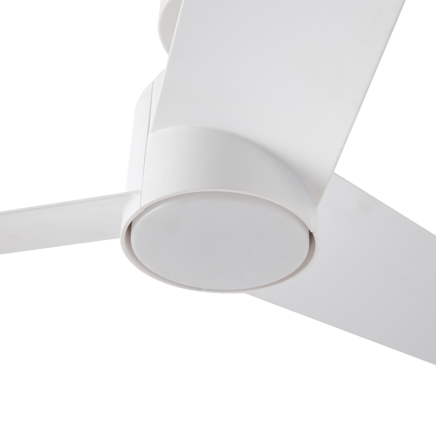 ZEVENTI - LED Stmívatelný stropní ventilátor ORVIETO LED/18W/230V 3000-6000K Wi-Fi Tuya bílá + dálkové ovládání