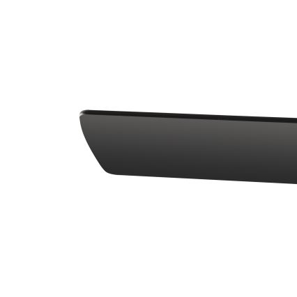 ZEVENTI - LED Stmívatelný stropní ventilátor ORVIETO LED/18W/230V 3000-6000K Wi-Fi Tuya černá + dálkové ovládání