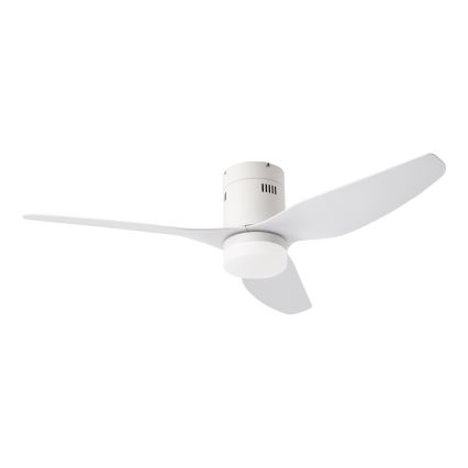 ZEVENTI - LED Stmívatelný stropní ventilátor PADUA LED/18W/230V 3000-6000K Wi-Fi Tuya bílá + dálkové ovládání