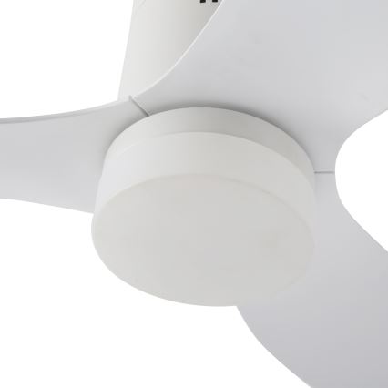 ZEVENTI - LED Stmívatelný stropní ventilátor PADUA LED/18W/230V 3000-6000K Wi-Fi Tuya bílá + dálkové ovládání