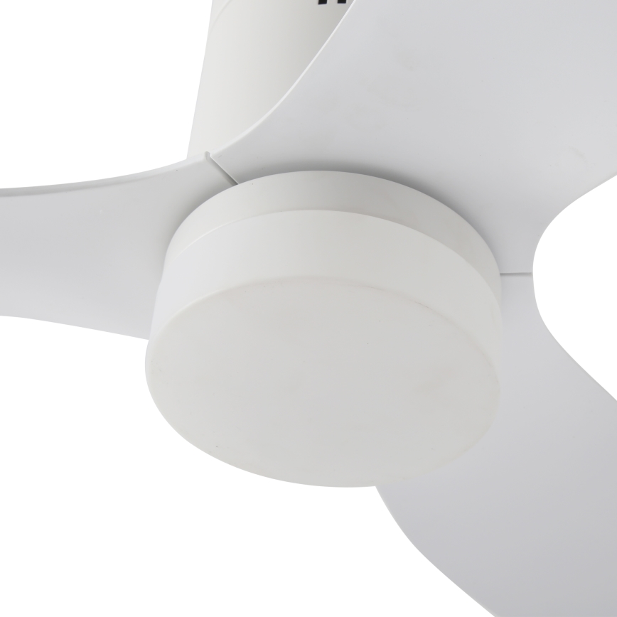 ZEVENTI - LED Stmívatelný stropní ventilátor PADUA LED/18W/230V 3000-6000K Wi-Fi Tuya bílá + dálkové ovládání