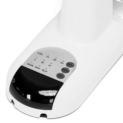 ZEVENTI - Nástěnný ventilátor FANNY 45W/230V pr. 41 cm bílá + dálkové ovládání