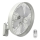 ZEVENTI - Nástěnný ventilátor FREEZE 50W/230V pr. 40 cm bílá + dálkové ovládání