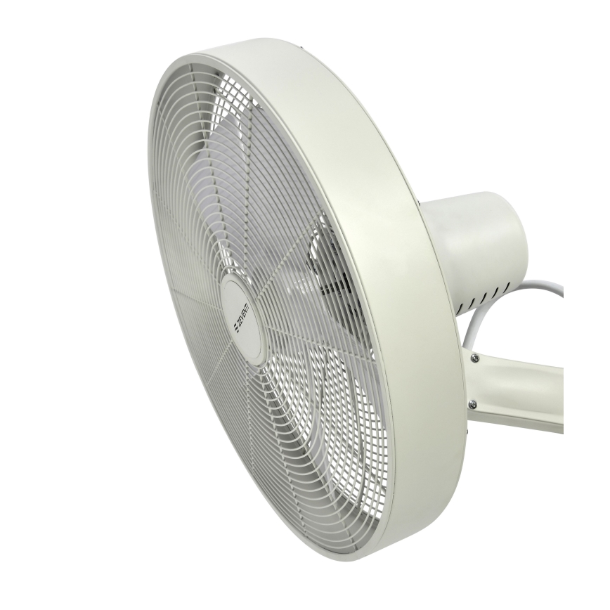 ZEVENTI - Nástěnný ventilátor FREEZE 50W/230V pr. 40 cm bílá + dálkové ovládání