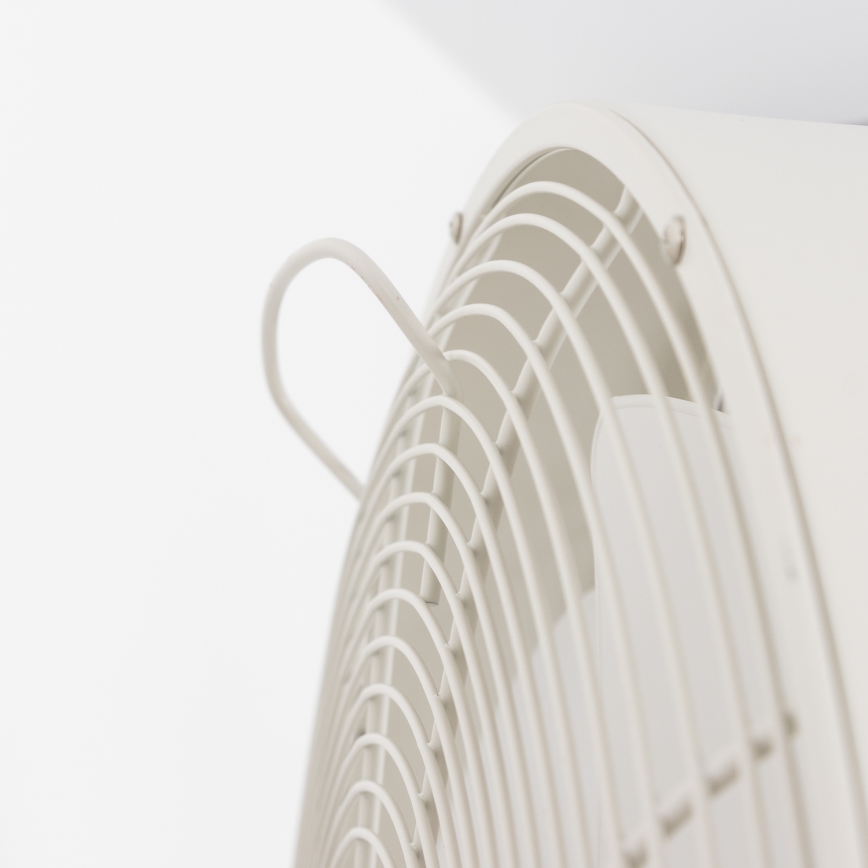 ZEVENTI - Nástěnný ventilátor FREEZE 50W/230V pr. 40 cm bílá + dálkové ovládání