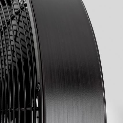 ZEVENTI - Nástěnný ventilátor FREEZE 50W/230V pr. 45 cm černá + dálkové ovládání