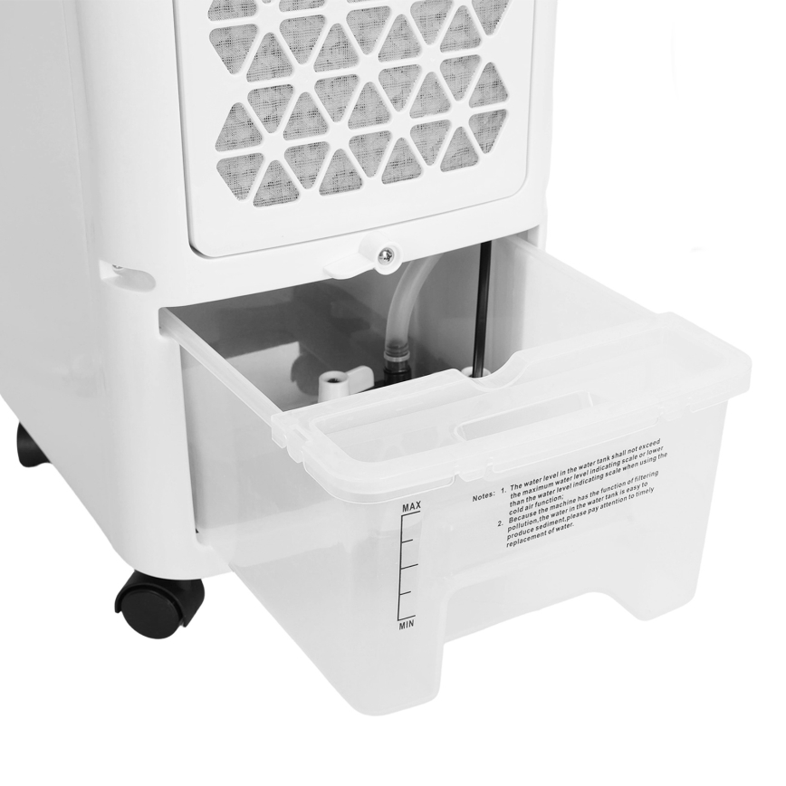 ZEVENTI - Ochlazovač vzduchu ARCTIC 60W/230V černá/bílá + dálkové ovládání
