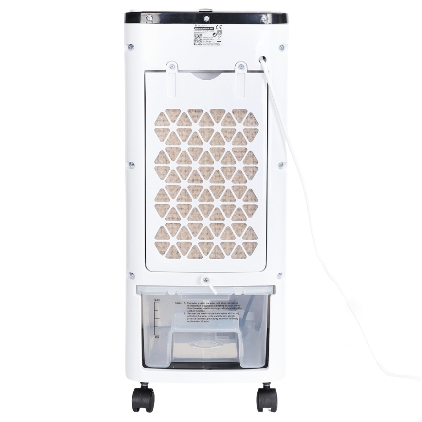 ZEVENTI - Ochlazovač vzduchu ARCTIC 60W/230V černá/bílá + dálkové ovládání