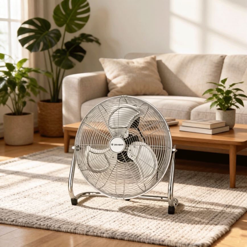 ZEVENTI - Podlahový ventilátor FLOW 100W/230V