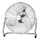 ZEVENTI - Podlahový ventilátor FLOW 100W/230V pr. 54 cm lesklý chrom