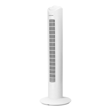 ZEVENTI - Sloupový ventilátor FLOW 45W/230V bílá