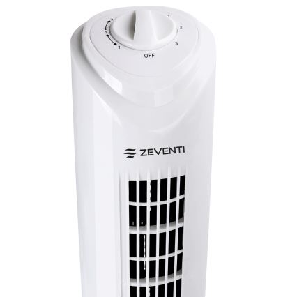 ZEVENTI - Sloupový ventilátor FLOW 45W/230V