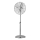 ZEVENTI - Stojanový ventilátor FLOW 50W/230V 125 cm lesklý chrom