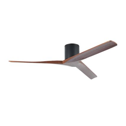 ZEVENTI - Stropní ventilátor VELLON Wi-Fi Tuya černá/ořech + dálkové ovládání