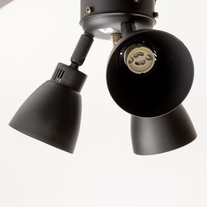 ZEVENTI - Stropní ventilátor ZURRIOLA 3xGU10/50W/230V