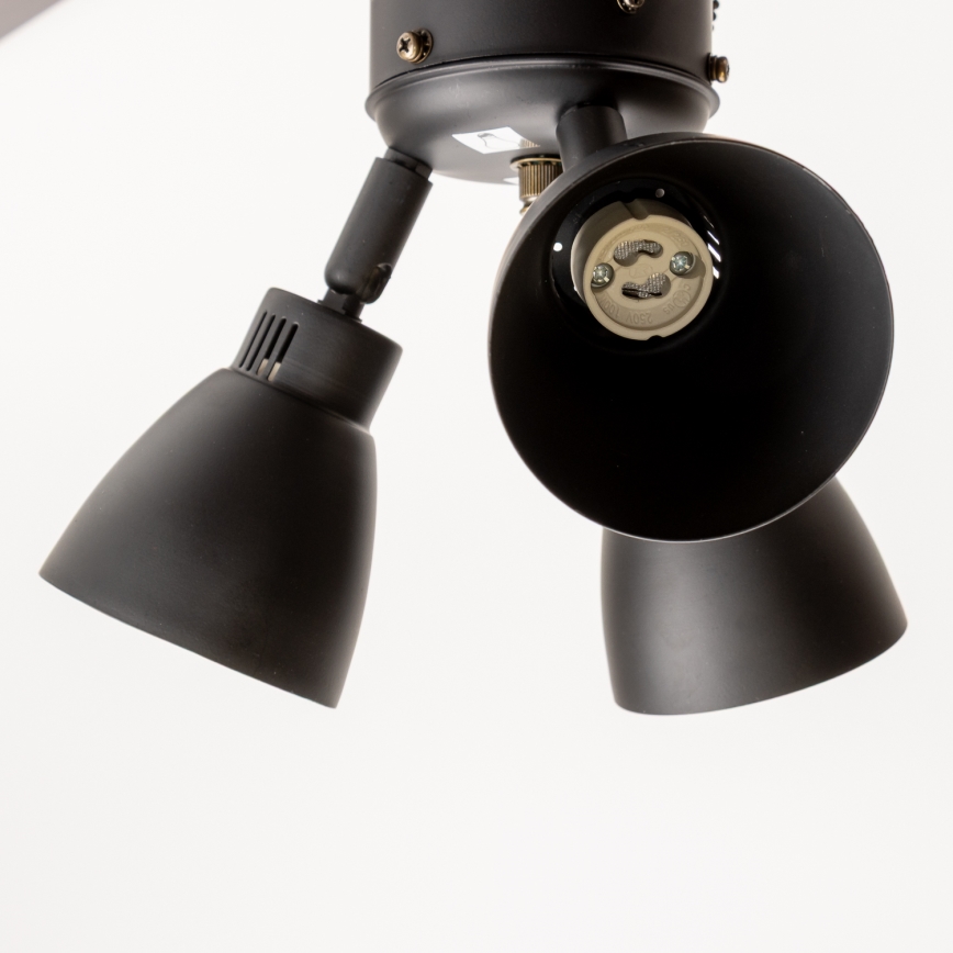 ZEVENTI - Stropní ventilátor ZURRIOLA 3xGU10/50W/230V