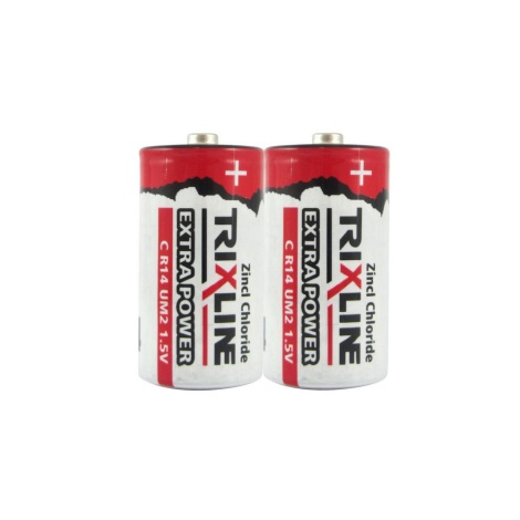Zinkochloridová baterie C/R14 1,5V Trixline Extra Power