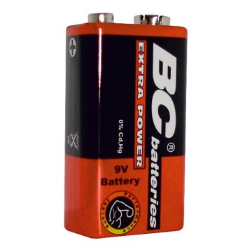Zinkochloridová baterie EXTRA POWER 9V Zinkochloridová baterie EXTRA POWER 9V