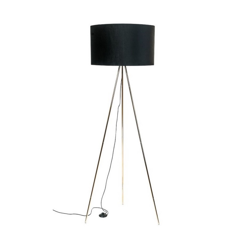 Zuma Line - Stojací lampa 1xE27/40/230V černá