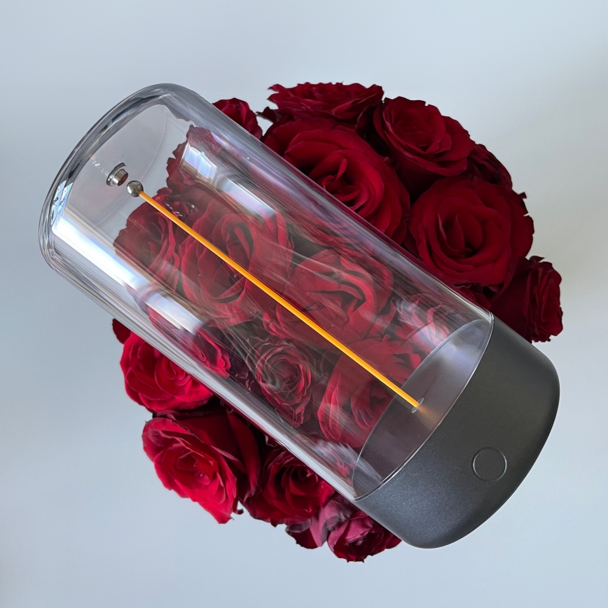 Zuma Line - LED Stmívatelná nabíjecí stolní lampa LED/0,5W/230V černá IP54