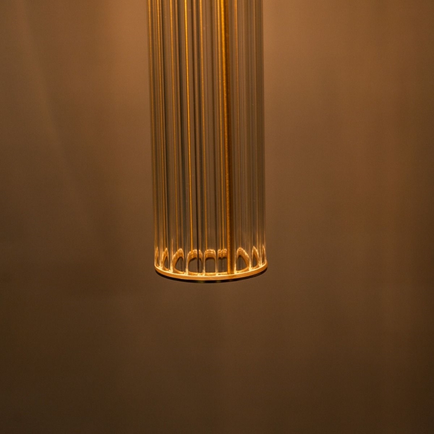 Zuma Line - Lustr na lanku 1xE14/7W/230V zlatá