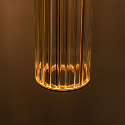 Zuma Line - Lustr na lanku 1xE14/7W/230V zlatá