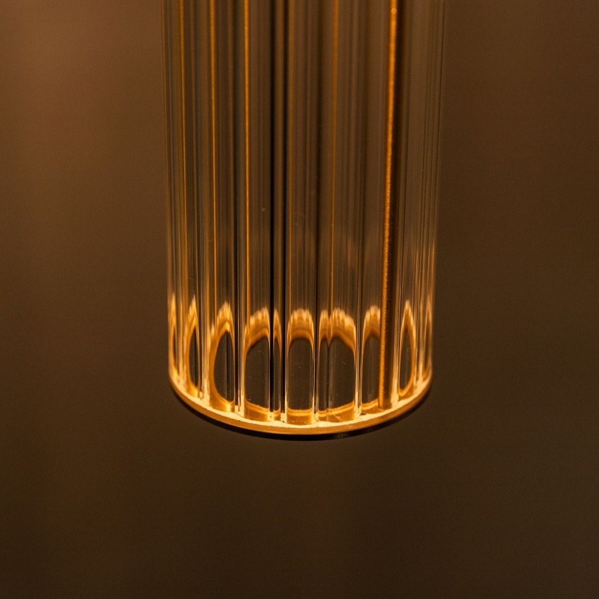 Zuma Line - Lustr na lanku 1xE14/7W/230V zlatá