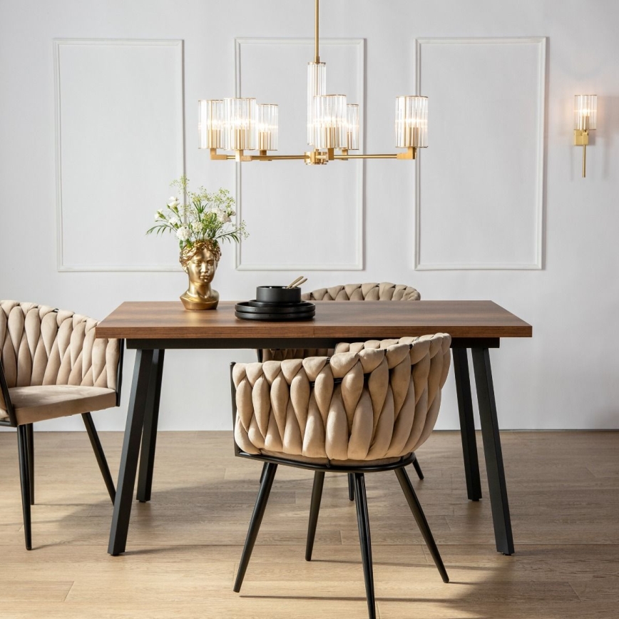 Zuma Line - Nástěnná lampa 1xE14/7W/230V zlatá