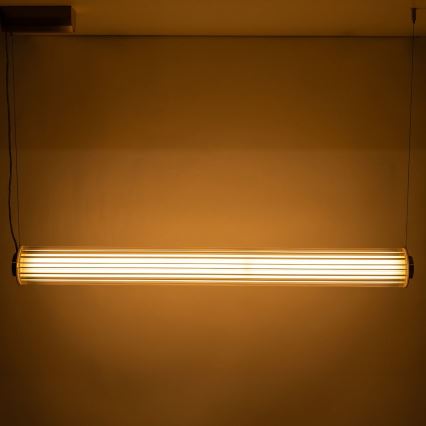 Zuma Line - LED Stmívatelný lustr na lanku LED/39W/230V 2700-6500K zlatá + dálkové ovládání