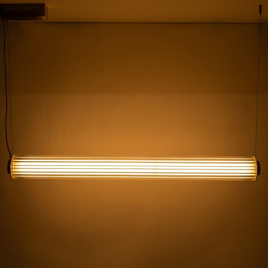 Zuma Line - LED Stmívatelný lustr na lanku LED/39W/230V 2700-6500K zlatá + dálkové ovládání