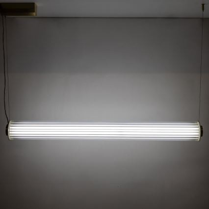 Zuma Line - LED Stmívatelný lustr na lanku LED/39W/230V 2700-6500K zlatá + dálkové ovládání