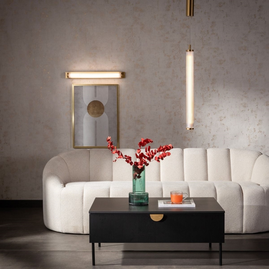 Zuma Line - LED Stmívatelný lustr na lanku LED/26W/230V 2700-6500K zlatá + dálkové ovládání